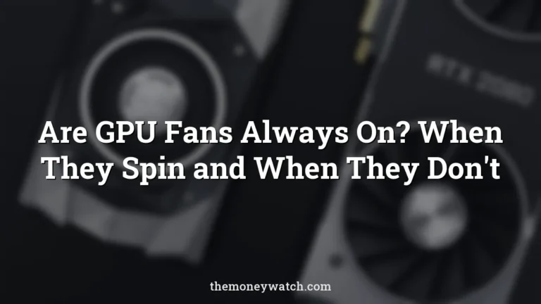 Nvidia, graphic card and rtx photo for a guide to are gpu fans always on