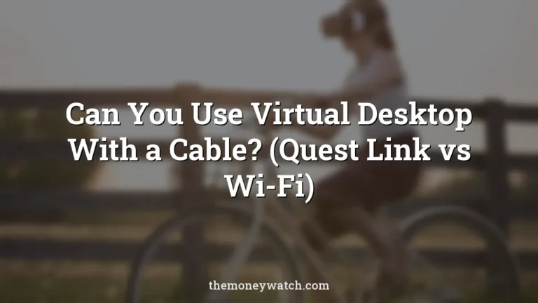 Augmented reality and bicycle photo for a guide to can you use virtual desktop with a