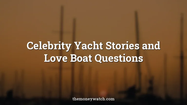 Port, sunset and sailboats photo for a guide to celebrity yacht stories