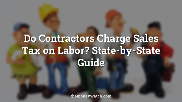 Handyman and workers photo for a guide to do contractors charge sales tax on labor in