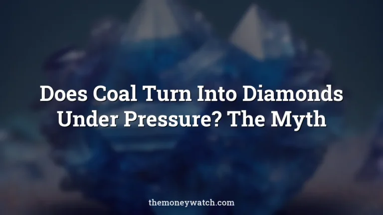 Blue, nature and crystal photo for a guide to does coal turn into diamonds under pressure