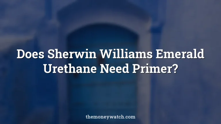 Door, portal and gate photo for a guide to does sherwin williams emerald urethane need primer