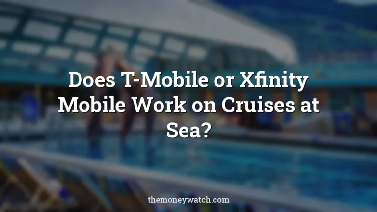 Cruise ship, nature and pool photo for a guide to does t mobile work on cruises