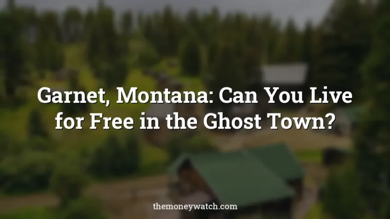 Abandoned, old and ghost photo for a guide to garnet montana live for free