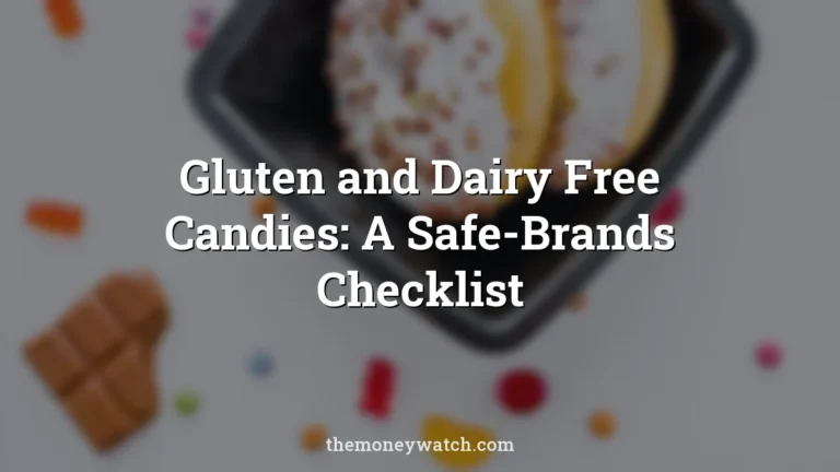 Candies, chocolate and dessert photo for a guide to what candies are gluten and dairy free