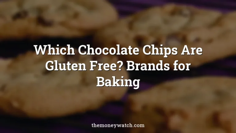 Cookies, sweets and dessert photo for a guide to what chocolate chips are gluten free
