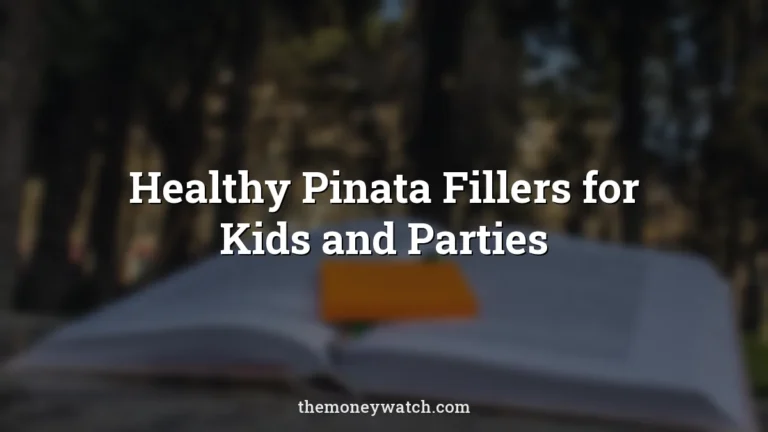 Book, notepad and pencil photo for a guide to healthy pinata fillers
