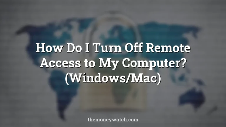Hacker photo for a guide to how do i turn off remote access to my computer