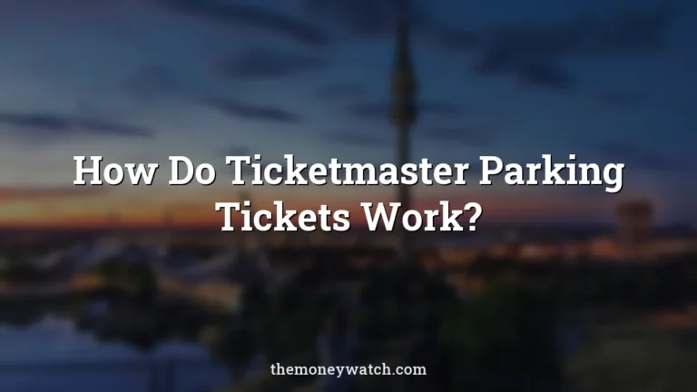 Stadium parking lot smartphone photo for a guide to how do ticketmaster parking tickets work