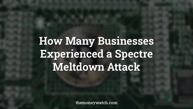 The main processor photo for a guide to how many businesses experienced a spectre meltdown attack