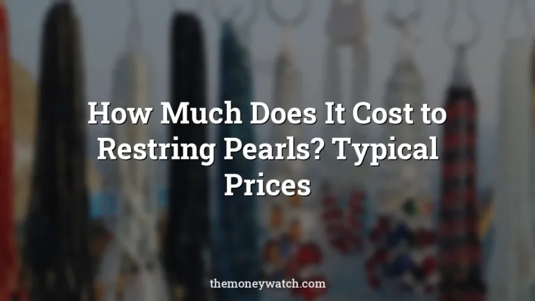Necklace, jewelry and jewellery photo for a guide to how much does it cost to restring