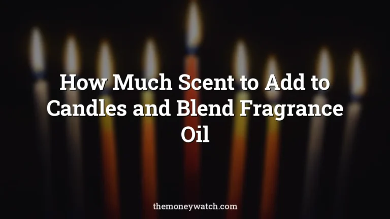 Candlelights, candles and celebration photo for a guide to how much scent to add to candles