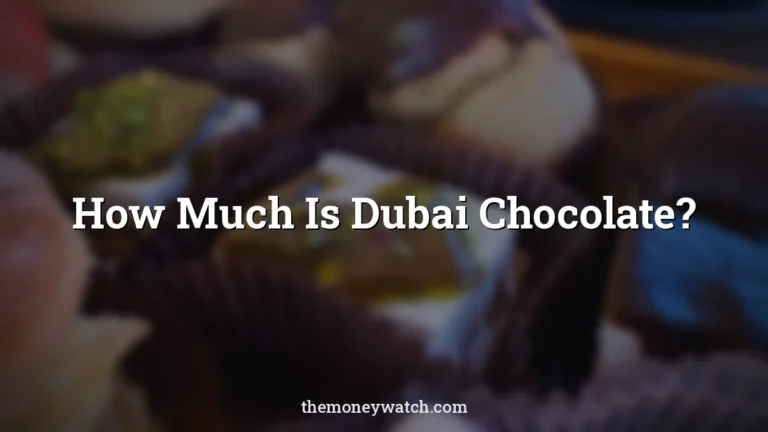 Pastry, chocolate and cupcake photo for a guide to how much is dubai chocolate