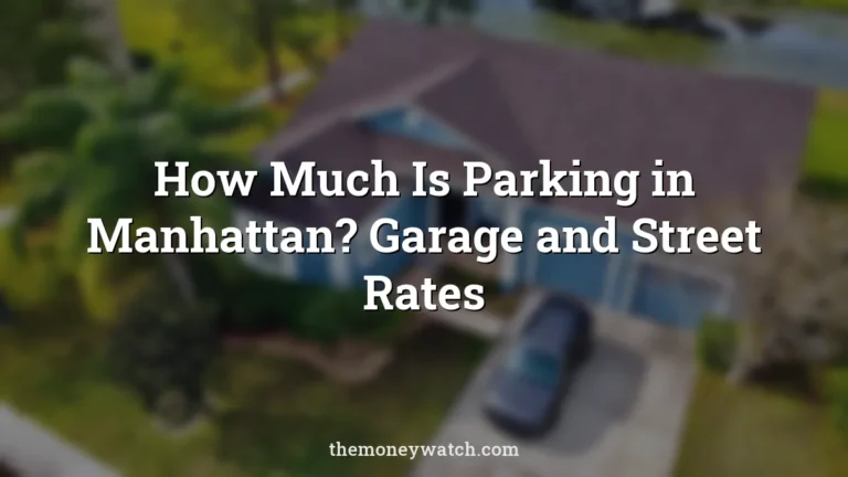 House, roof and car photo for a guide to how much is parking in manhattan