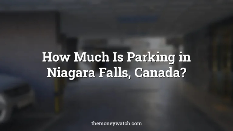 House and parking lot photo for a guide to how much is parking in niagara falls