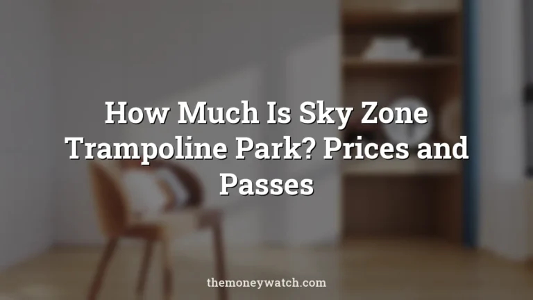 How Much Is Sky Zone Trampoline Park? Prices and Passes