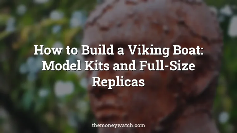 Art, sculpture and scrap sculpture photo for a guide to how to build a viking boat