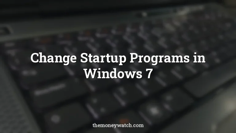 Illuminated keyboard and keyboard laptop photo for a guide to how to change startup programs windows