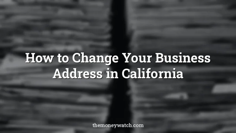 Files, paper and office photo for a guide to how to change business address california
