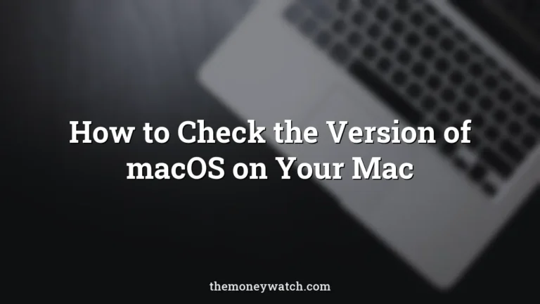 Laptop, macbook and apple photo for a guide to how to check the version of mac