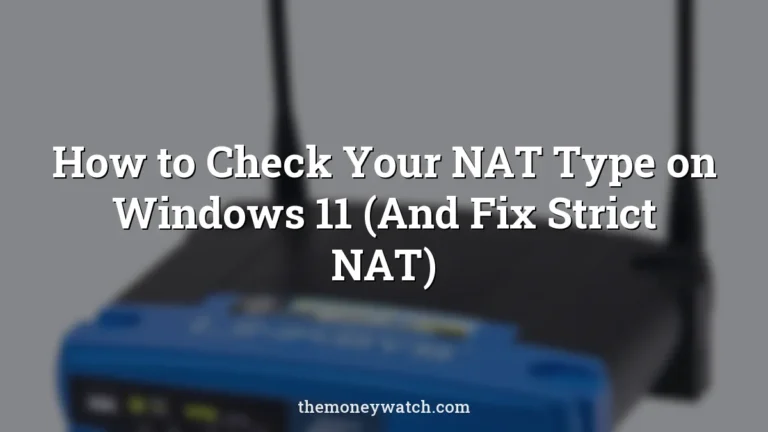 Linksys, wireless and router photo for a guide to how to check nat type windows 11