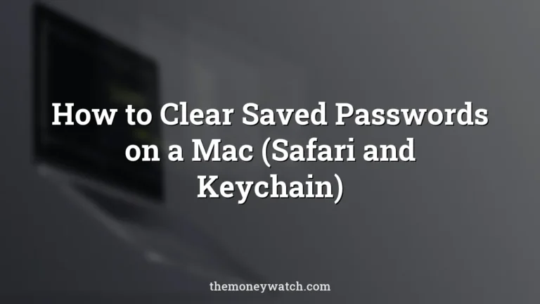 Computer, laptop and notebook photo for a guide to how to clear passwords on mac
