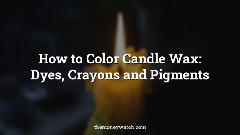 Candle, flame and drops photo for a guide to how to color candle wax