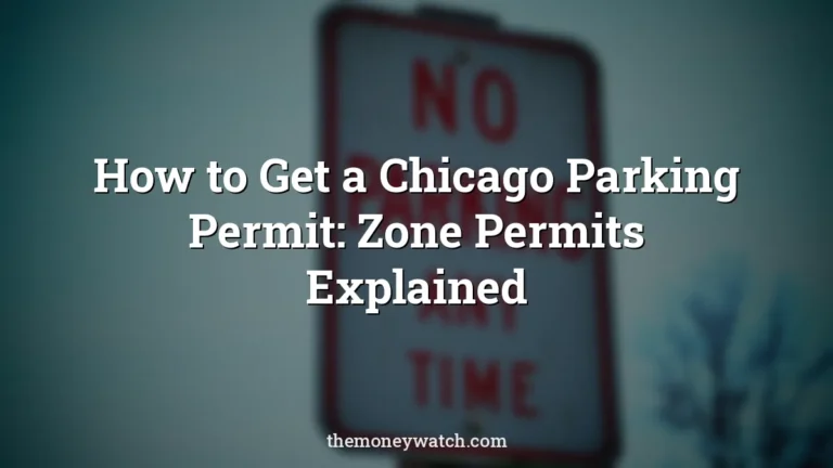 Sign and parking photo for a guide to how do i get a parking permit in