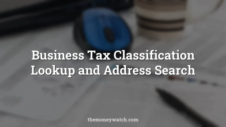 Tax, forms and income photo for a guide to business tax classification lookup