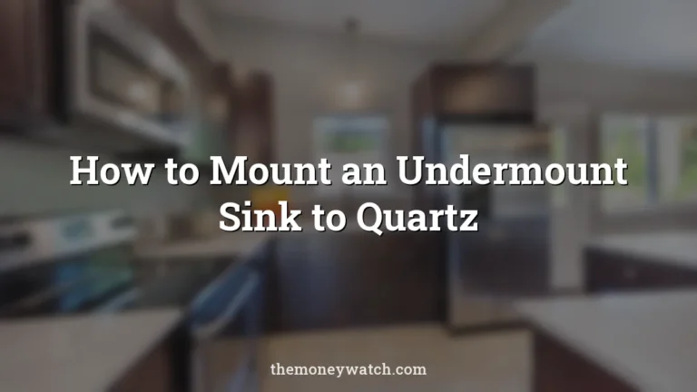 Kitchen, dark cabinets and tile photo for a guide to how to mount undermount sink to