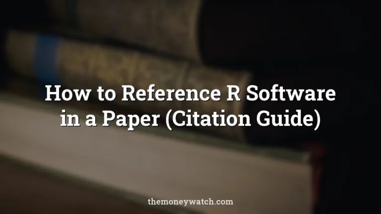 Laptop code document photo for a guide to how to reference r software