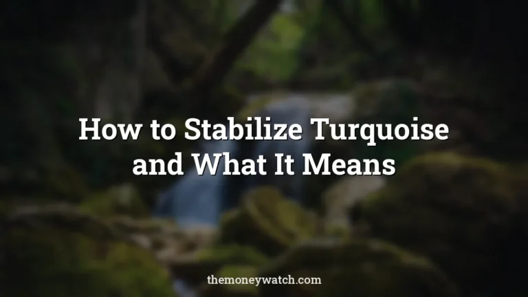 Photo, waterfall and forest photo for a guide to how to stabilize turquoise