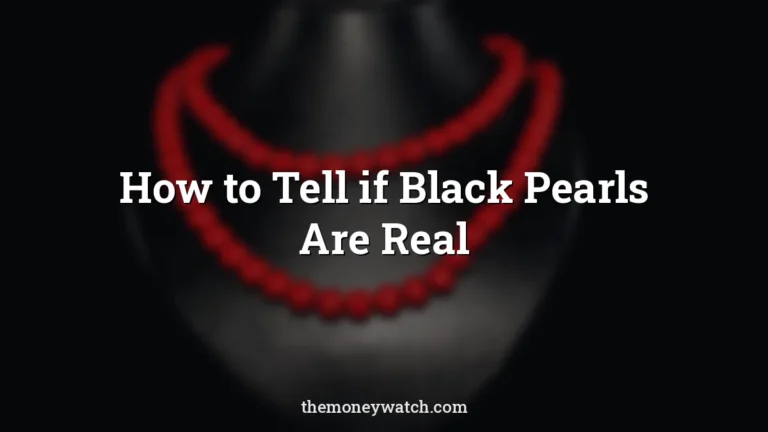 Pearl necklace and jewellery photo for a guide to how to tell if black pearls are