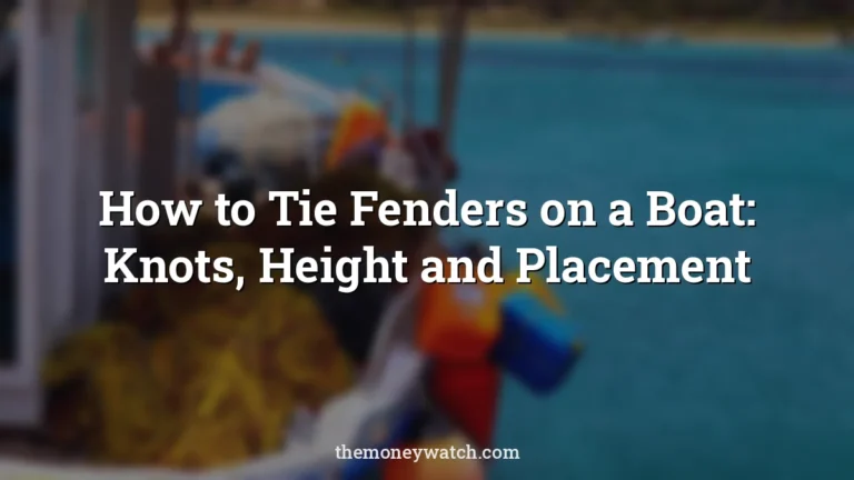 Boat fenders dock rail photo for a guide to how to tie fenders on a boat