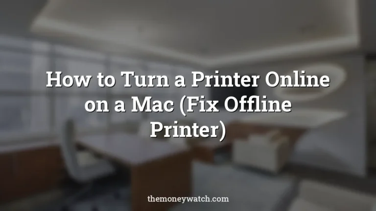 Office, sitting room and executive photo for a guide to how to turn printer online mac