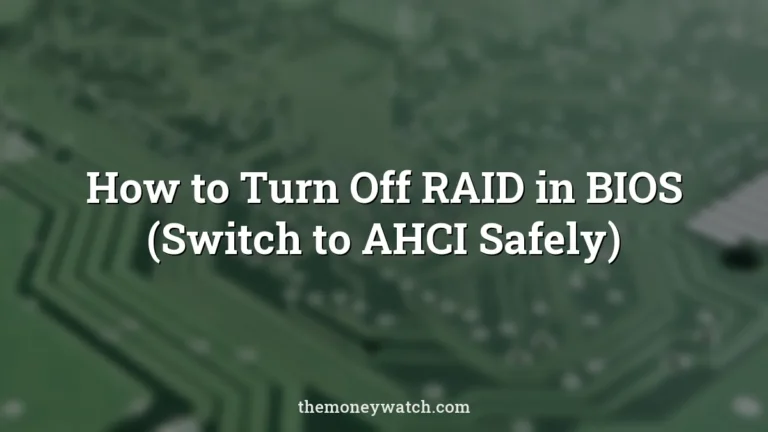 Board, electronics and computer photo for a guide to how to turn off raid in bios