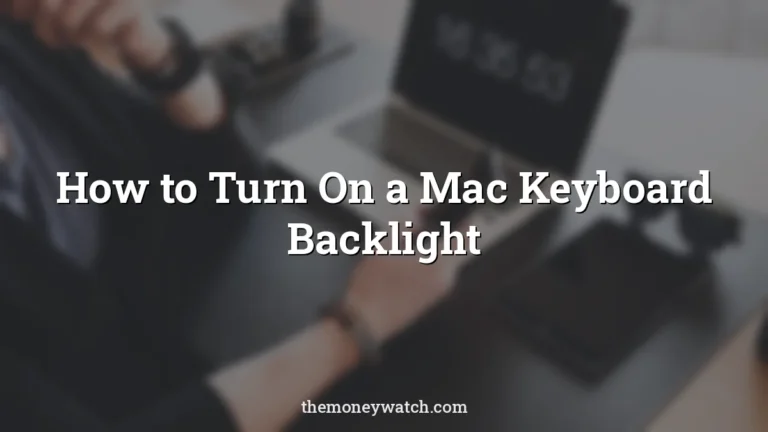 Home office, computer and desk photo for a guide to how to turn light on mac