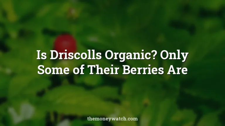 Is Driscolls Organic? Only Some of Their Berries Are
