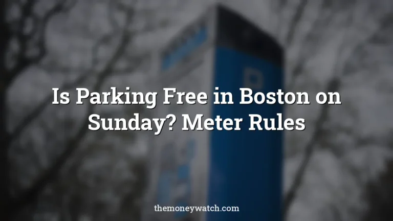 Parking meter, parking and auto photo for a guide to is parking free in boston on