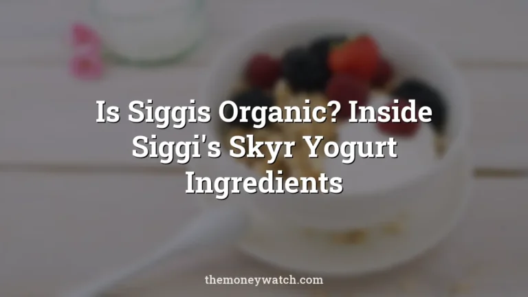 Berries, muesli and blackberries photo for a guide to is siggis organic
