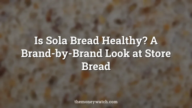 Baked, bread and brown photo for a guide to is sola bread healthy