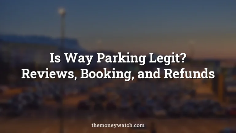 Airport parking shuttle car photo for a guide to is way parking legit
