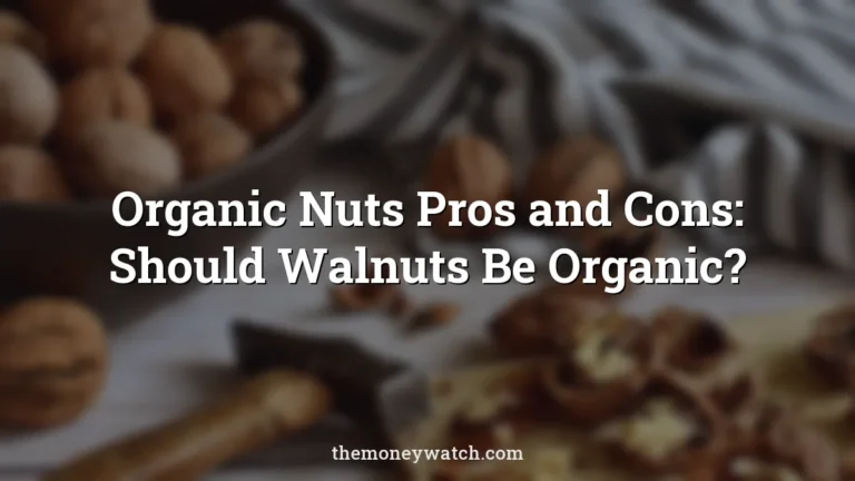 Nuts, walnuts and food photo for a guide to organic nuts pros and cons