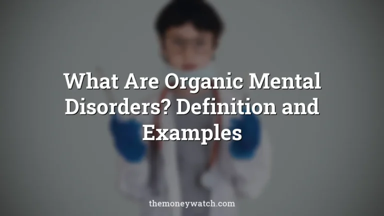 Model, boy and portrait photo for a guide to what are organic mental disorders