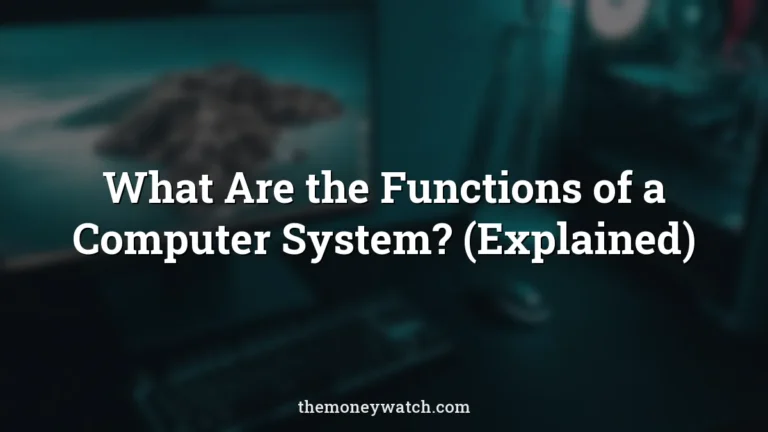 Desktop, keyboard and monitor photo for a guide to what are the functions of computer system