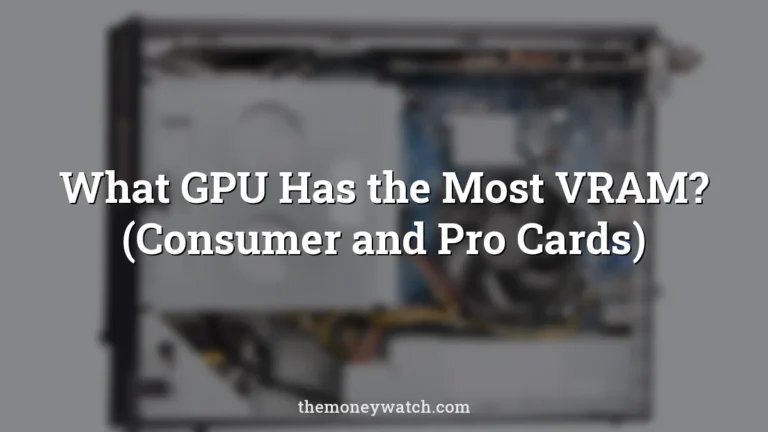 Computer, inside and hardware photo for a guide to what gpu has the most vram