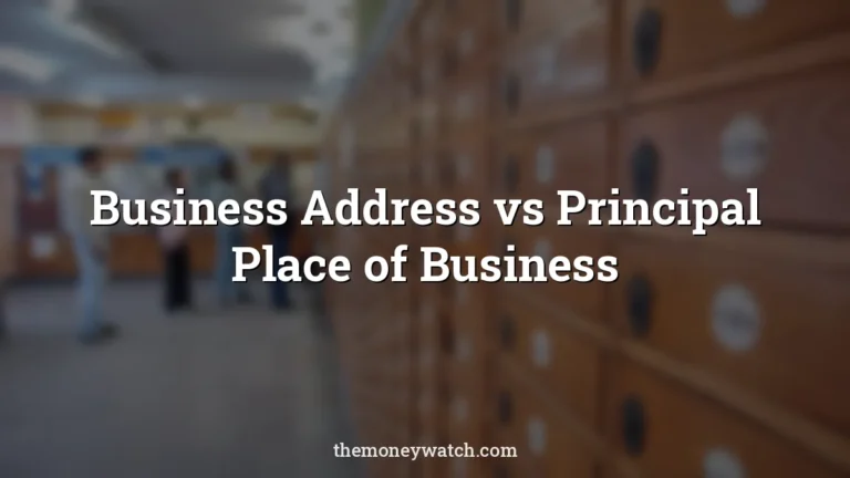 Post office, switch and mailbox photo for a guide to what is a business address