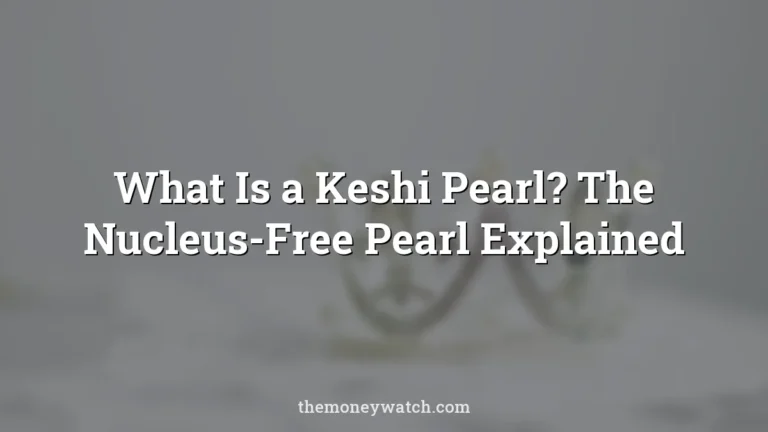 Crown, tiara and crystals photo for a guide to what is a keshi pearl