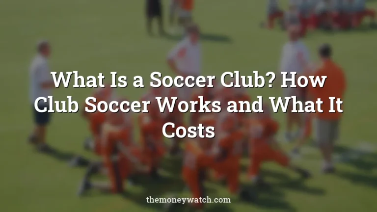 Football, youth sports and coach photo for a guide to what is a soccer club
