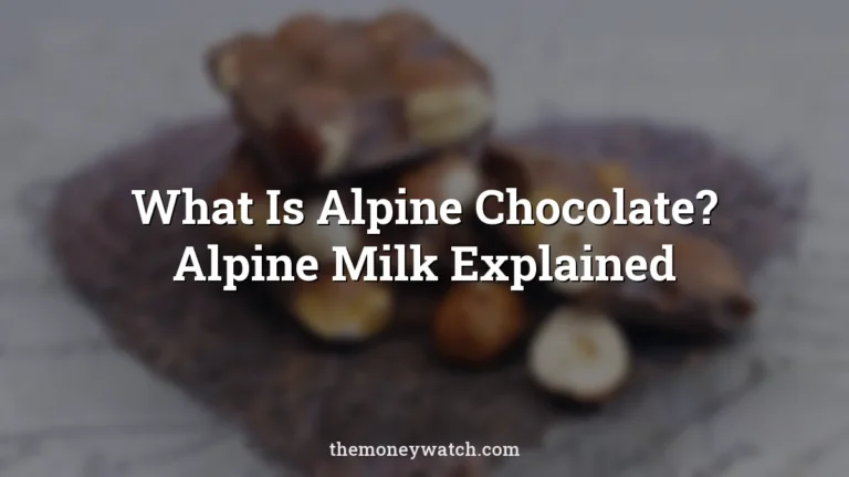 Milk chocolate bar Alps photo for a guide to alpine chocolate